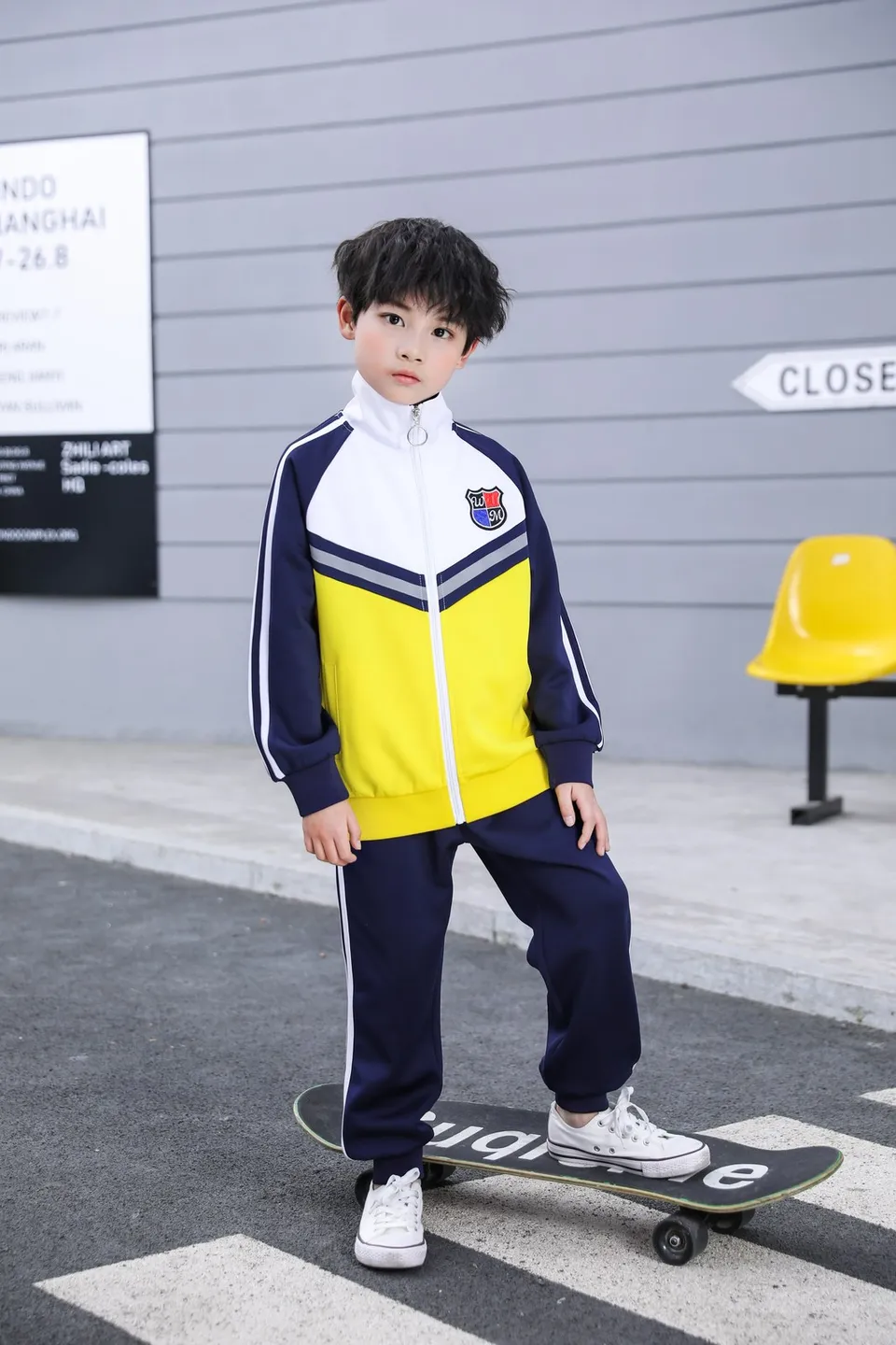 School tracksuits