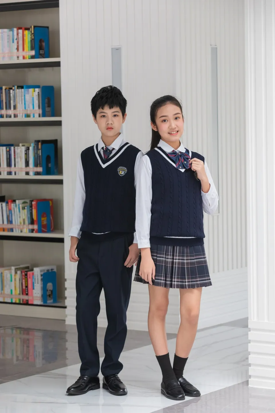 Sweater vest uniforms